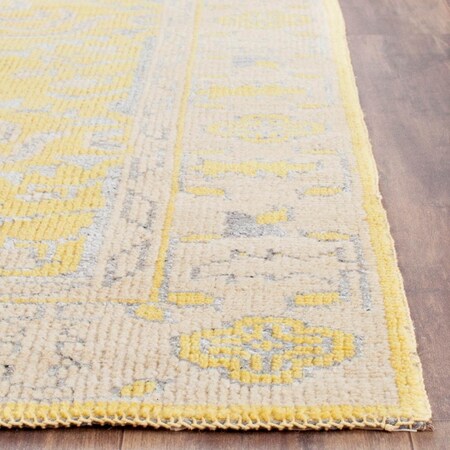 Safavieh Stone Wash Large Rectangle Area Rug, Yellow - 9 x 12 ft. STW213A-9